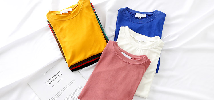 扬州夏季T恤衫定做要选对材质